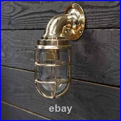 Nautical Vintage Sea Marine Passageway Bulkhead Wall Light Fixture Oceanic 1