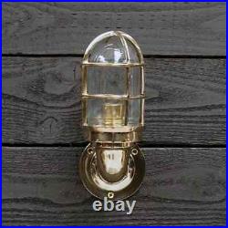 Nautical Vintage Sea Marine Passageway Bulkhead Wall Light Fixture Oceanic 1