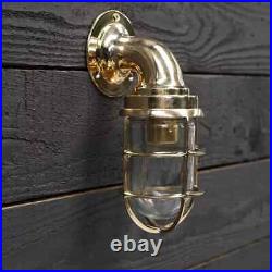 Nautical Vintage Sea Marine Passageway Bulkhead Wall Light Fixture Oceanic 1