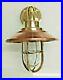 Nautical-Vintage-Style-Alleyway-Bulkhead-Brass-Small-New-Light-With-Copper-Shade-01-czbb
