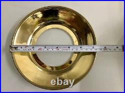 Nautical Vintage Style Bulkhead Alley Way 90° Brass New Light With Shade 1 Pcs