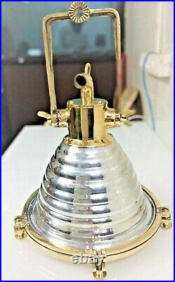 Nautical Vintage Style Cargo Pendent Spot Alumnium&Brass Ceiling New Light