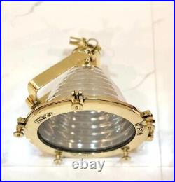 Nautical Vintage Style Cargo Pendent Spot Alumnium&Brass Ceiling New Light