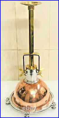 Nautical Vintage Style Ceiling Cargo Pendant Spot Light Fixtur Copper&brass 1pcs