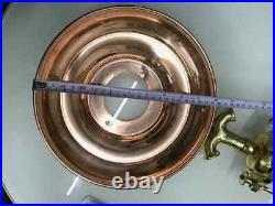 Nautical Vintage Style Hanging Bulkhead Brass & Copper Shade New Light 1pcs