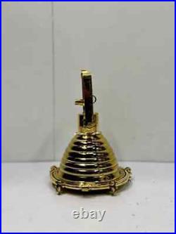 Nautical Vintage Style Marine Brass Hanging Cargo Pendant Spot Light Fixture 1PS