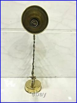 Nautical Vintage Style Wall Antique Scissor Stretchable Lamp Made of Brass New