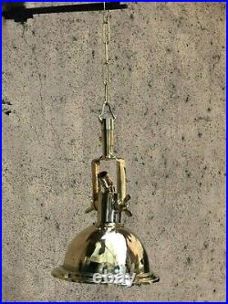 Nautical Vintage Style Wiska Cargo Pendent Spot Brass Hanging New Light