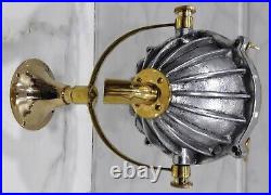 New Antique Nautical Vintage Style Marine Mini Spot Brass & Aluminum Light 1 pcs