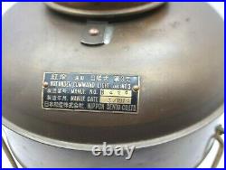 Nippon Sento Lantern Vintage Marine Nautical Brass Red Light Japan Since 1974