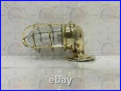 Oceanic Reproduction Solid Passageway Wall Sconce Light Made Brass Nautical 4Pcs