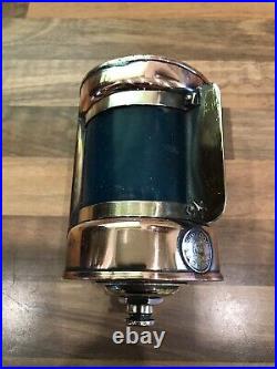 Original Vintage Copper Brass Simpson Lawrence Bicolour Light Maritime Nautical