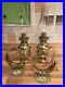Pair-Vintage-Brass-Gimbal-Ships-Lights-Maritime-Nautical-Boat-01-ho