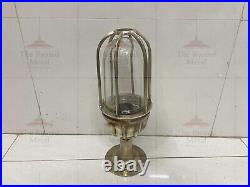 Patina Finish Brass Wall/Ceiling Light Fixture Vintage Nautical Lamp For Decor