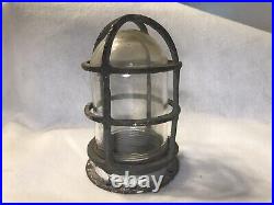 Pauluhn Electric P28 Antique Light Globe, Cage And Base Only