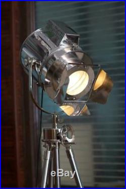 Photographr Light Vintage Theater Stage Spotlight Industrial Nautical Floor Lamp