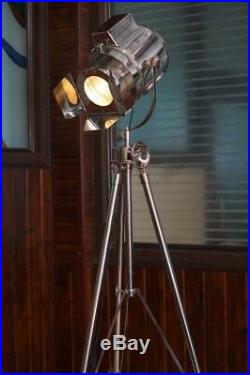 Photographr Light Vintage Theater Stage Spotlight Industrial Nautical Floor Lamp