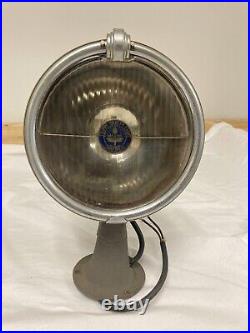 RARE 1930s Vintage Marine Trippe Speedlight Safety Light Spotlight Lamp Art Deco