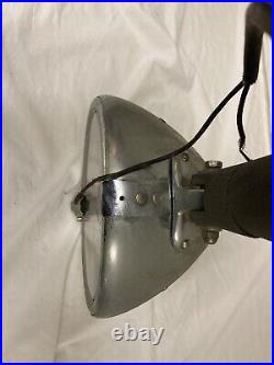 RARE 1930s Vintage Marine Trippe Speedlight Safety Light Spotlight Lamp Art Deco