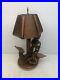 Rare-Vintage-Hand-Carved-Wooden-Nautical-Anchor-Chain-Lamp-Light-01-moj