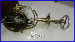 Rare Vintage nautical marine brass ship salvage spot light 100% original 11kg