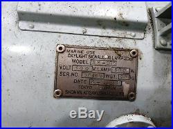 Rare vintage marine brass ship nautical salvage japan spot light 100% original