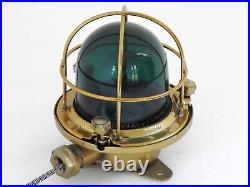 Reclaimed Authentic Nautical Vintage Salvaged Ships Ceiling Bulkhead Deck Light