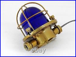 Reclaimed Nautical Vintage Celling Wall Deck Sconce Brass Finish Ship Light