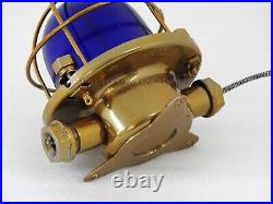 Reclaimed Nautical Vintage Celling Wall Deck Sconce Brass Finish Ship Light