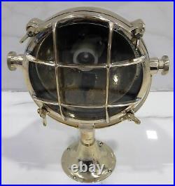 Replica Vintage Style Nautical Antique Brass Mini Search Spot Light Fixture
