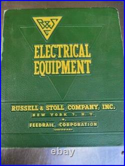 Russell & Stoll Bronze Explosion Proof Cargo Overhead or Bulkhead Mount Light