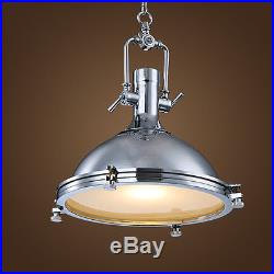 Searchlight Porthole Nautical Industrial Light Vintage Metal Ceiling Pendant