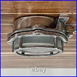 Small Industrial Aluminum Frosted Ceiling Or Passageway Light