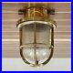 Small-Vintage-Brass-Cage-Ribbed-Glass-Ceiling-Light-01-la