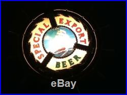 Special export beer sign lighted ships wheel nautical vintage bar light ship MO3
