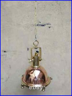 Spot Cargo Pendent Nautical Vintage Style Copper & Brass Hanging New Light