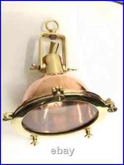 Spot Cargo Pendent Nautical Vintage Style Copper & Brass Hanging New Light