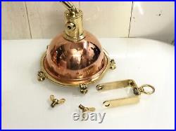 Spot Cargo Pendent Nautical Vintage Style Copper & Brass Hanging New Light