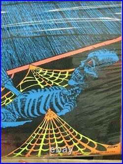 The sorcerer 1971 black light poster vintage psychedelic Rare C188