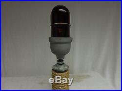 VINTAGE INDUSTRIAL Explosion Proof Crouse Hinds Rope Base TOUCH light Nautical