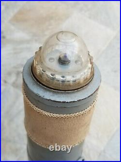 Vintage 1944 Wwii Usn Man Overboard Light Buoy Beacon Military Nautical