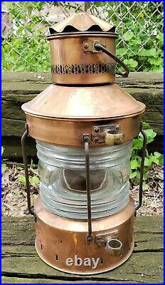 Vintage Ankerlight Ship Navigation Nautical Boat Light Fixture Maritime Lantern