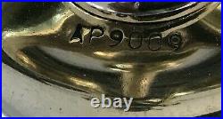 Vintage Antique Brass Ships Gimbal Light Ward Room Lamp Navy Playmit Pat. AP9009