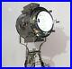 Vintage-Big-Industrial-Searchlight-Spot-Lamp-Adjustable-Night-Lamp-Black-Wo-01-hscb