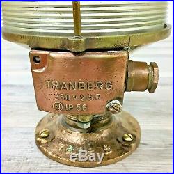Vintage Brass 12.5 Tranberg Post Mounted Light