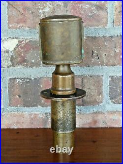 Vintage Brass Bow Light National Marine Lamp Co Green Red Lenses Boat Nautical