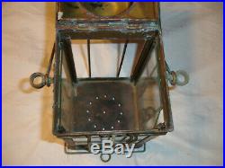 Vintage Brass NAUTICAL MARINE BOAT CARGO LIGHT Glass 3954 Navigation Maritime