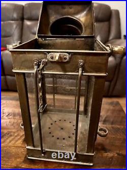 Vintage Brass Oil Lamp Maritime Ship Lantern Boat Ship Light Nautical Lamp