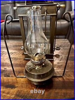 Vintage Brass Oil Lamp Maritime Ship Lantern Boat Ship Light Nautical Lamp