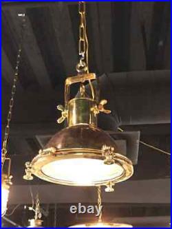 Vintage Brass and Copper Hanging Lights Rewired and Ready for use Great hanging